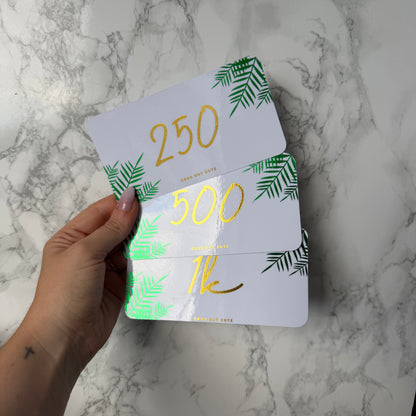 Palm Leaves Placeholders